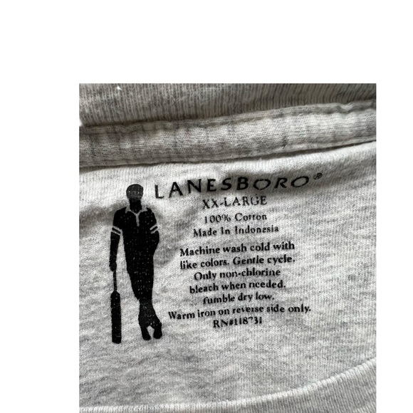 Lanesboro long sleeve shirt, size XXL Oatmeal color long sleeves 100% cotton GUC - Picture 5 of 9